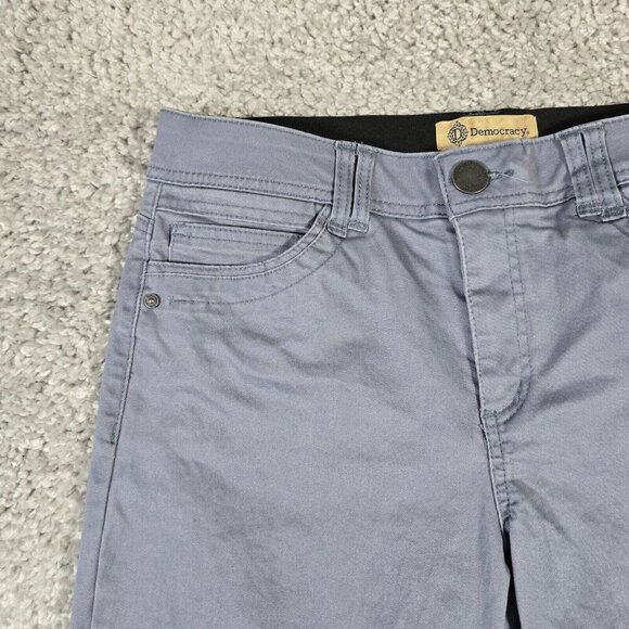 Democracy Women’s 10 Blue Gray Ab Technology Ankle Skinny Jeans Stretch - Picture 3 of 12